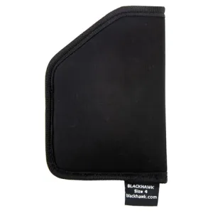 BLACKHAWK TecGrip Size 04, Fits Small Auto Pistol Ambi Blk