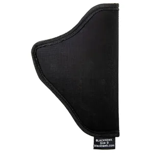 BLACKHAWK TecGrip IWB Size 08, Fits Small Rev 2" Ambi Blk