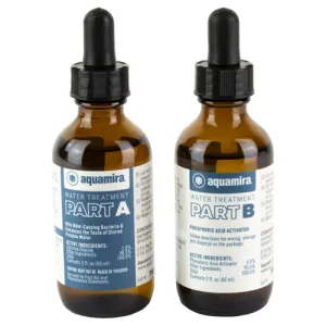 AQUAMIRA Water Treatment Drops 2oz Bottles to 30 Gallons