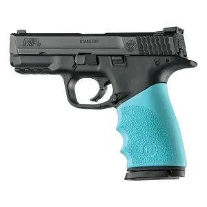 HOGUE HandAll Hybrid M&P 9mm, 40SW, 357Sig Grip Aqua