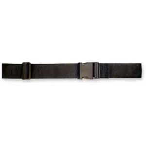 BULLDOG 2" Standard Adjustable Black Web Belt