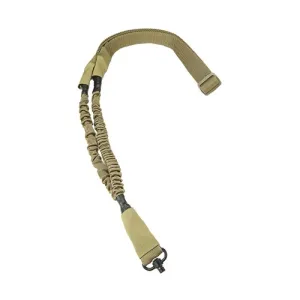 NCSTAR VISM Single Point Bungee Sling w/ QD Swivel (TAN)