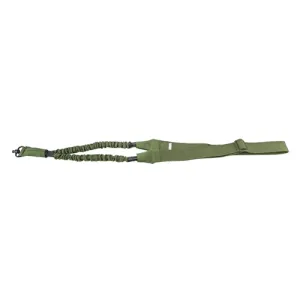 NCSTAR VISM Single Point Bungee Sling w/ QD Swivel(GREEN)