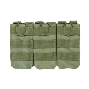 NCSTAR VISM AR TRIPLE MAG POUCH/GRN