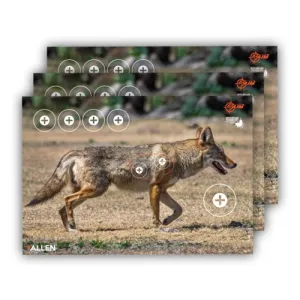 ALLEN EZ Aim Splash Non-Adhesive 16.5X24 Coyote, 3 Pack