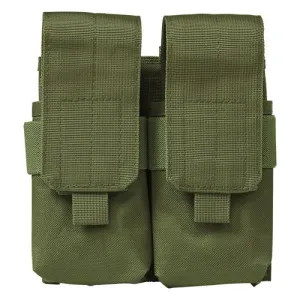 NCSTAR VISM AR15/M4/AK QUAD Magazine POUCH - GREEN