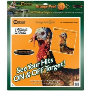 CALDWELL Orange Peel Turkey Target: 12" 5 sheets