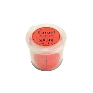 TAYLOR TARGETS Red Target Markers 100 pcs.