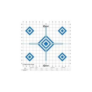 CALDWELL High Contrast Sight-In Targets, Blue 16"