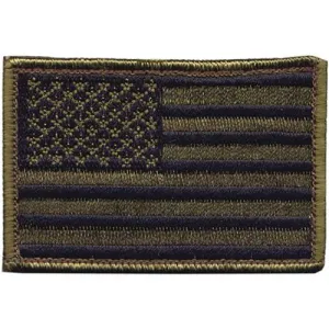 BLACKHAWK Patch, American Flag Subdued Approx 2" x 3"