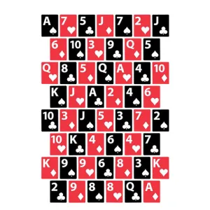 ALLEN EZ Aim House of Cards 23"X35" 3Pk