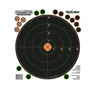 CHAMPION 100 yd Sight-In Target 5pk w/30 Rp