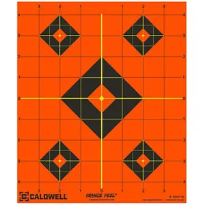 CALDWELL Orange Peel Self-Adhesive 8 Target 5 Pack