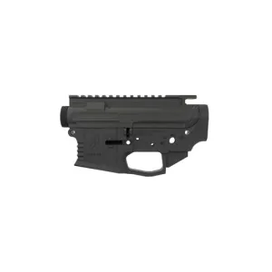 WARRIOR SYSTEMS WSM15 5.56 NATO / 223 Rem Billet AR15 Receiver Set w/ Flared Mag Well | Black
