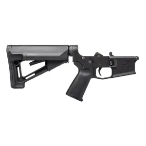 AERO PRECISION M4E1 Complete Multi-Caliber AR15 Lower Receiver w/ Magpul STR Stock - Black