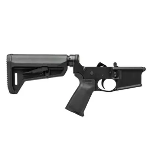 AERO PRECISION AR5 Multi-Caliber Complete Lower Receiver w/ MOE Grip & SL-K Stock - Black