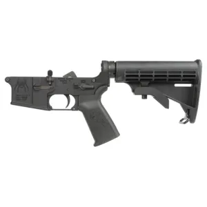 SPIKES TACTICAL COMPLT LOWER M4 5.56 BLK 6POS