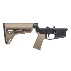 AERO PRECISION M4E1 Complete Lower Receiver w/FDE MOE SL Grip