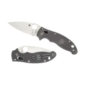 SPYDERCO Manix 2 Lightweight Gray Maxamet Plain Edge
