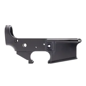 ANDERSON AM-15 No Logo Multi Caliber Stripped AR15 Lower Receiver - Black