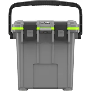 PELICAN 20QT Elite Cooler (Dark Gray/Green)