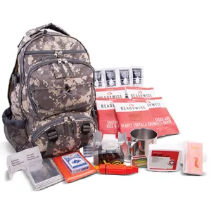 READYWISE 64 Piece Survival Back Pack (Camo)