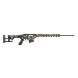 RUGER Precision Hybrid 6.5 Creedmoor 24" 10rd Bolt Rifle w/ Threaded Barrel - Black / Desolve Camo