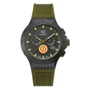 Glock Watches GW-27-1-24 Swiss Movement Black & Army Green