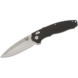 BENCHMADE 495 Vector AXIS Assisted Flipper Knife 3.6" Spear Point Blade w/ Black G10 Handles