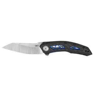 ZERO TOLERANCE Tuned Detent System Folding Knife 3.4" Reverse Tanto Blade w/ Carbon Fiber Handles