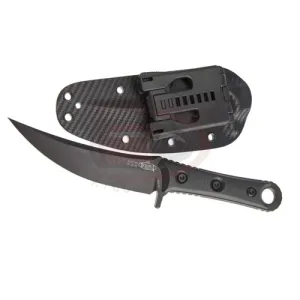 MICROTECH KNIVES SBK 5.1" Apocalyptic Black Single Edge DLC