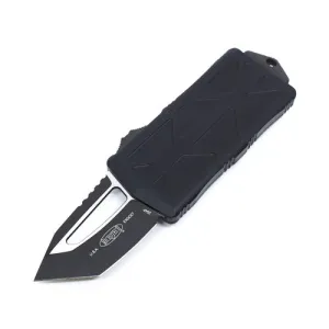 MICROTECH KNIVES Exocet T/E 1.98" Tactical Standard Black Tanto