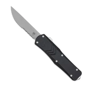 COBRATEC Large FS-X Black Generation 3 Drop Serrated