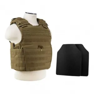 NCSTAR Expert Plate Carrier 10"X12' Level IIIA STR Plate