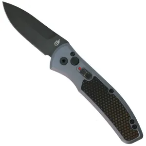 GERBER KNIVES Empower AUTO Folding Knife 3.3" Drop Point Blade w/ Urban Blue Handles
