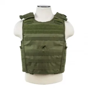 NCSTAR Expert Carrier w/10X12 Soft Panels [2XL+] - Green