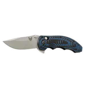 BENCHMADE Axis Flipper 3.18" Drop Point Plain Edge Satin