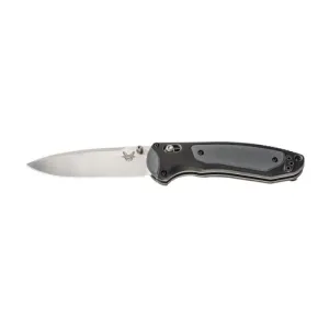 BENCHMADE Boost 3.7" Drop Point Plain Satin Blade