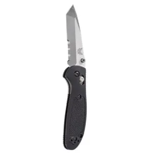 BENCHMADE Mini Griptillian 2.91" Tanto Satin Serrated Edge