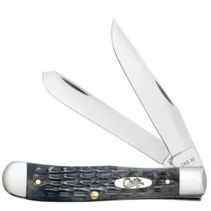 CASE KNIVES Pocket Worn Gray Bone-Crandall Jig Trapper