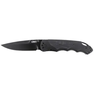CRKT Fire Spark 3.875" Black Plain Edge