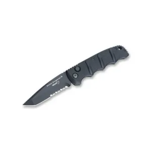 BOKER Kalashnikov 74 Auto Serrated Tanto D2 Black