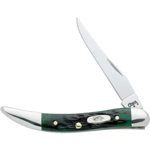 CASE KNIVES Pocket Worn Bermuda Green Bone Jig Sm Tx Toothpick