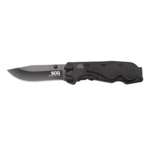 SOG BladeLight Mini Folding Black TiNi