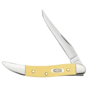 CASE KNIVES Yellow Synthetic SS - Small Texas Toothpick