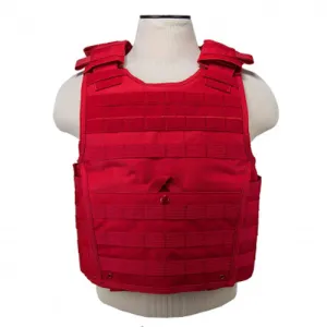NCSTAR Expert Plate Carrier Vest (11"X14") Med-2XL - Red