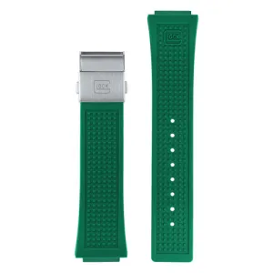 GLOCK WATCHES GB-PU-RACINGGREEN-RTF-BC-22 Strap