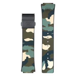 GLOCK WATCHES GB-PU-CAMOFOREST-BC-24 Strap