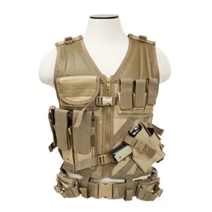 NCSTAR TCTL VEST TAN LARGE