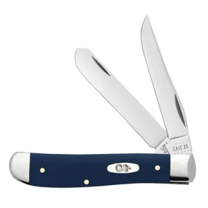 CASE KNIVES Navy Blue Synthetic - Mini Trapper (4207 SS)